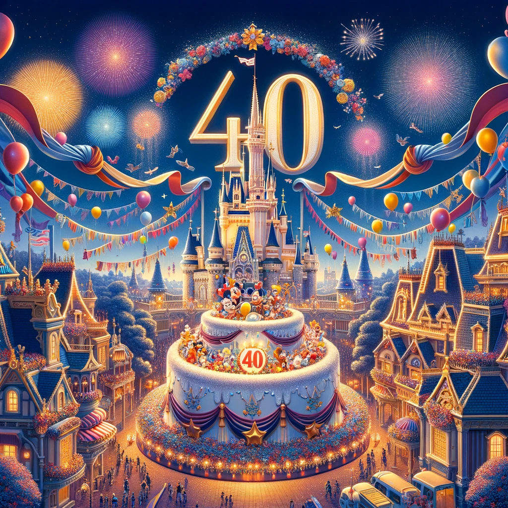 ディズニーランド40周年